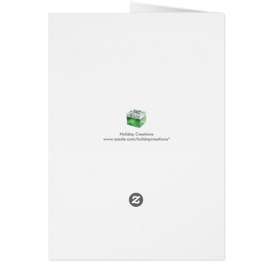 De hedendaagse kerstboomvakantie met Gepersonalise (Achterkant)