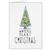 De hedendaagse kerstboomvakantie met Gepersonalise (Voorkant)