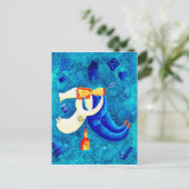 De hedendaagse kunst van het huwelijk briefkaart (Staand voorkant)