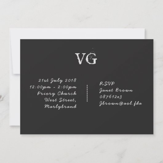 De hedendaagse Lesbische bruiloft nodigt  Fun uit Kaart (Achterkant)