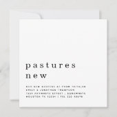 De hedendaagse Tekst Bewegend Nieuwe Details van h Aankondiging (Voorkant)