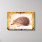 DE HEDGEHOG CANVAS AFDRUK (Voorkant)