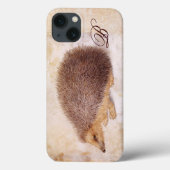 DE HEDGEHOG MONOGRAM Case-Mate iPhone CASE (Achterkant)