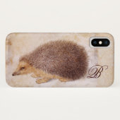 DE HEDGEHOG MONOGRAM Case-Mate iPhone CASE (Achterkant (horizontaal))
