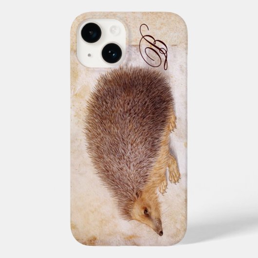 DE HEDGEHOG MONOGRAM Case-Mate iPhone CASE (Achterkant)