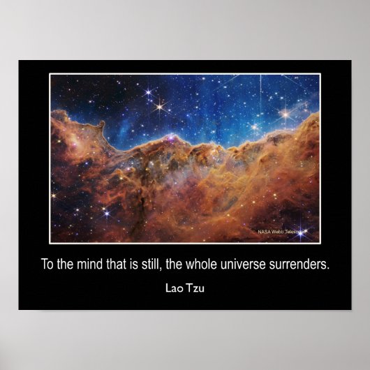 De heelkundige Surrenders - kosmische momentopname Poster (Voorkant)