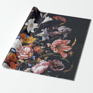 de Heem Floral Vase Painting Cadeaupapier