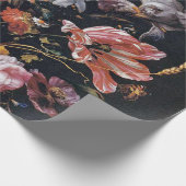 de Heem Floral Vase Painting Cadeaupapier (Hoek)