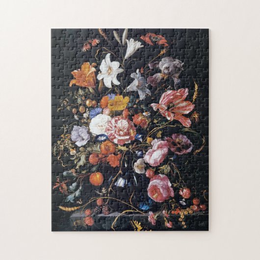 de Heem Floral Vase Painting Legpuzzel (Verticaal)