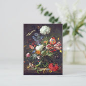 De Heem Flower Postcard Briefkaart (Staand voorkant)