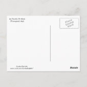 De Heem Flower Postcard Briefkaart (Achterkant)