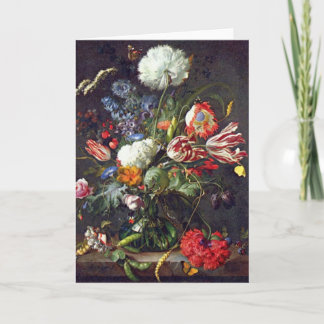 De Heem Flower Wenskaart Kaart