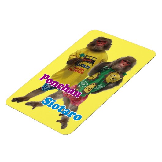 de heer .ぽ.en Siotaro magnet ん おちゃんたしろF.O.O. Magneet (Linkerzijde)