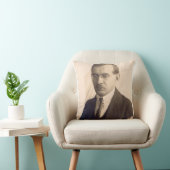 De heer 1920s Scientist Kussen (Stoel)