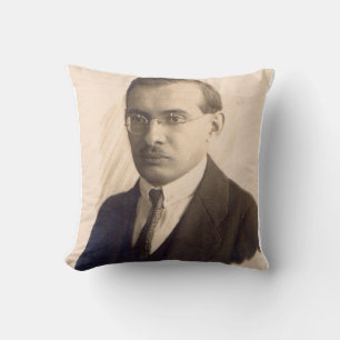De heer 1920s Scientist Kussen