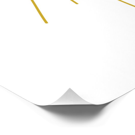 De Heer aanbidden met Gladness Art Print Perfect Poster (Hoek)