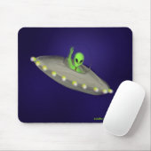 de heer Alien mousepad Muismat (Met muis)