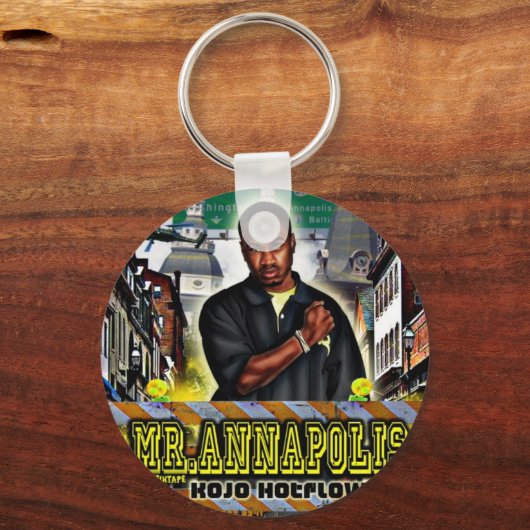 de heer Annapolis Sleutelhanger (Voorkant)