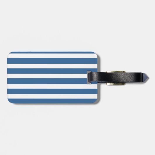 de heer Bagagelabel (Achterkant horizontaal)