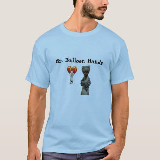 de heer Balloon Hands T-shirt