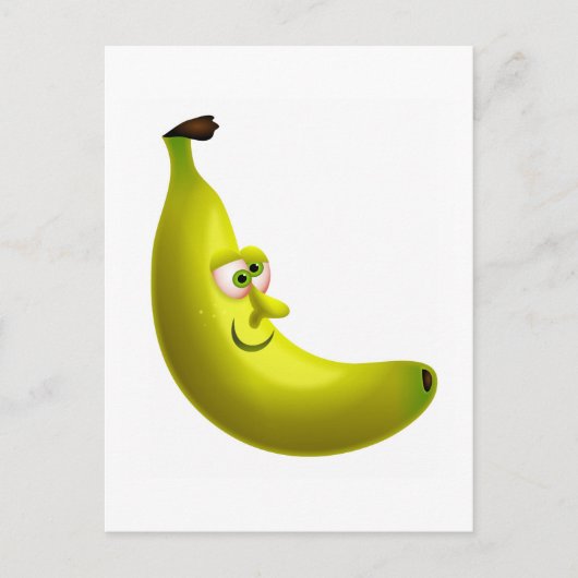de heer Banana Briefkaart (Voorkant)