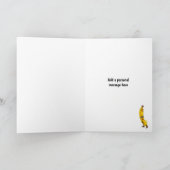 De heer Banana, de heer Banana, heeft een slechte  Kaart (Binnen)