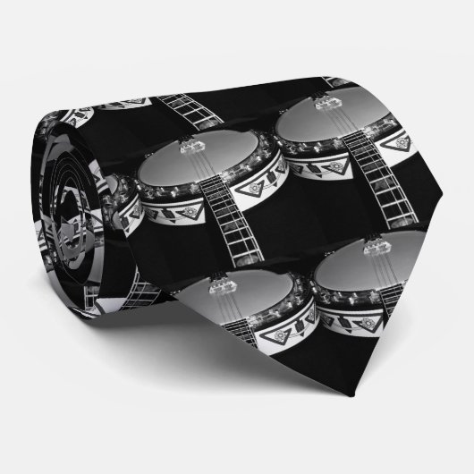 de heer Banjo Stropdas (Opgerold)