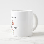 de heer Bean koffiekoffie mok (Voorkant rechts)