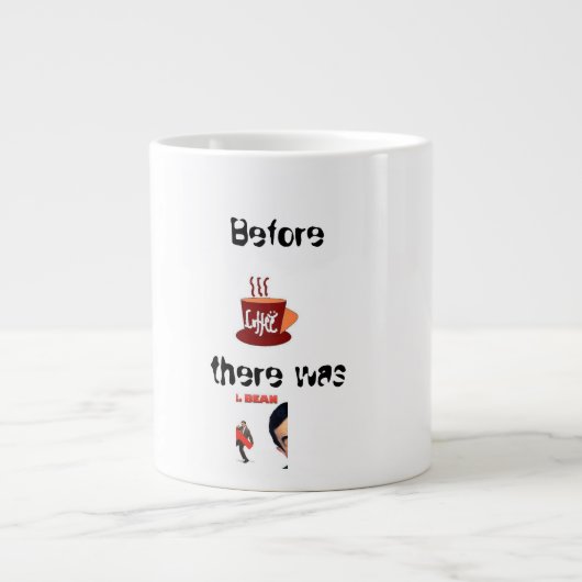 de heer Bean koffiekoffie mok (Voorkant)