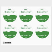 De heer Bierstadt Sticker (Vel)