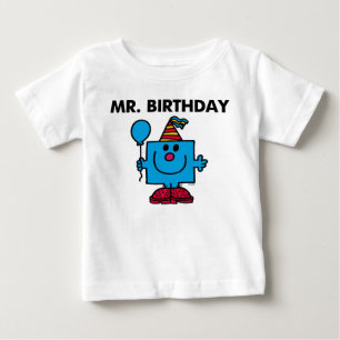 de heer Birthday   Happy Birthday-ballon