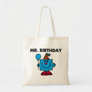de heer Birthday Happy Birthday-ballon Tote Bag