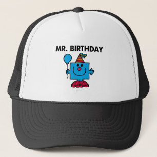 de heer Birthday   Happy Birthday-ballon Trucker Pet