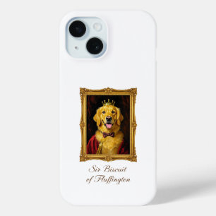 De heer Biscuit van Fluffington iPhone 15 Case