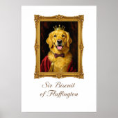 De heer Biscuit van Fluffington Poster (Voorkant)