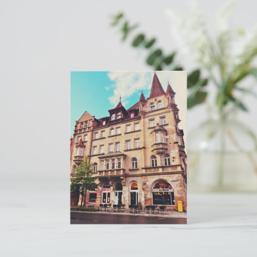 de heer Bleck - Friedrich-Ebert-Platz, Neurenberg Briefkaart (Staand voorkant)