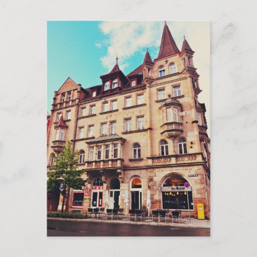 de heer Bleck - Friedrich-Ebert-Platz, Neurenberg Briefkaart (Voorkant)