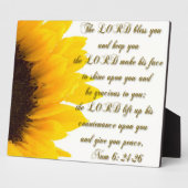 De Heer Bless jou... Fotoplaat (Zijkant)