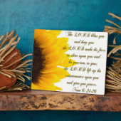 De Heer Bless jou... Fotoplaat (Zijkant)