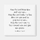 De Heer Bless U Magneet (Voorkant)