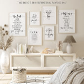 De heer Bless You and Keep you, nummers 6:24-26 Poster