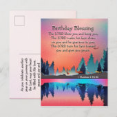 De Heer Bless You Briefkaart (Voorkant / Achterkant)