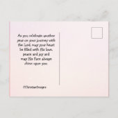 De Heer Bless You Briefkaart (Achterkant)