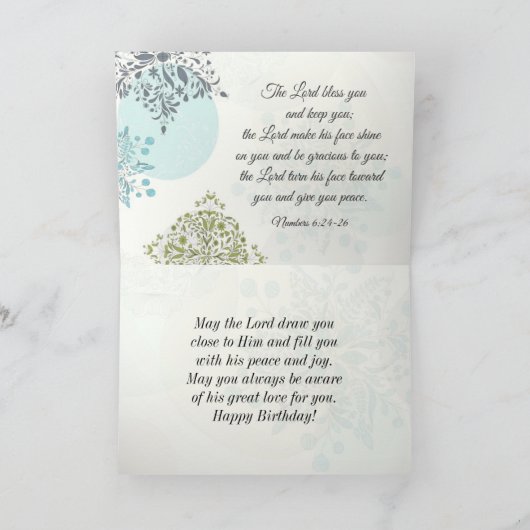 De Heer Bless You Kaart (Binnen)