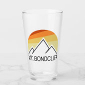 De heer Bondcliff New Hampshire Retro Glas (Voorkant)