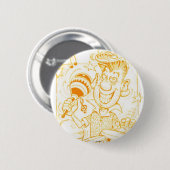 de heer Bongo Button (Voorkant /achterkant)