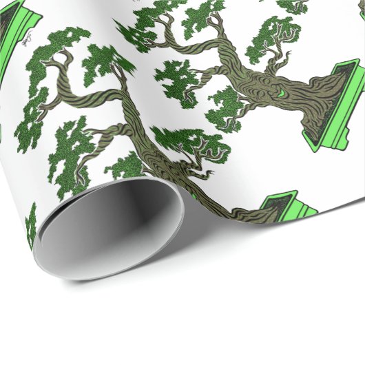 de heer Bonsai Cadeaupapier (Rol Hoek)