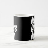 de heer Boss Man Funny Male Coffee Mok Gifts (Center)