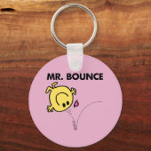 de heer Bounce | Klassieke post Sleutelhanger (Voorkant)