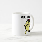 de heer Brave Waving Hallo Koffiemok (Voorkant rechts)
